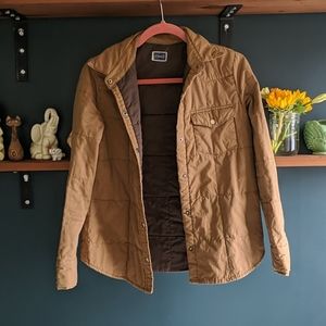 Down filled Congo shirt/coat